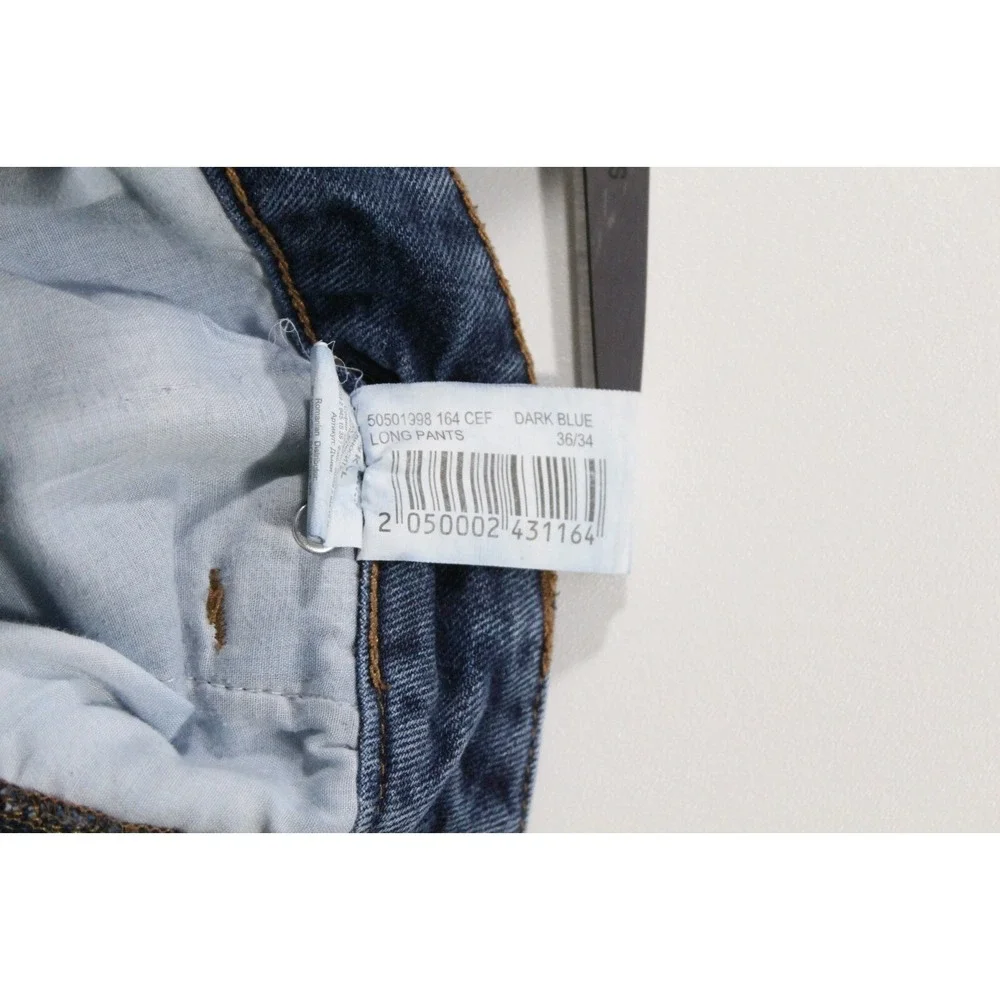 KVL Original Denim Men's Blue‎ Jeans 36x33 (Tag 36x34) Dark Wash